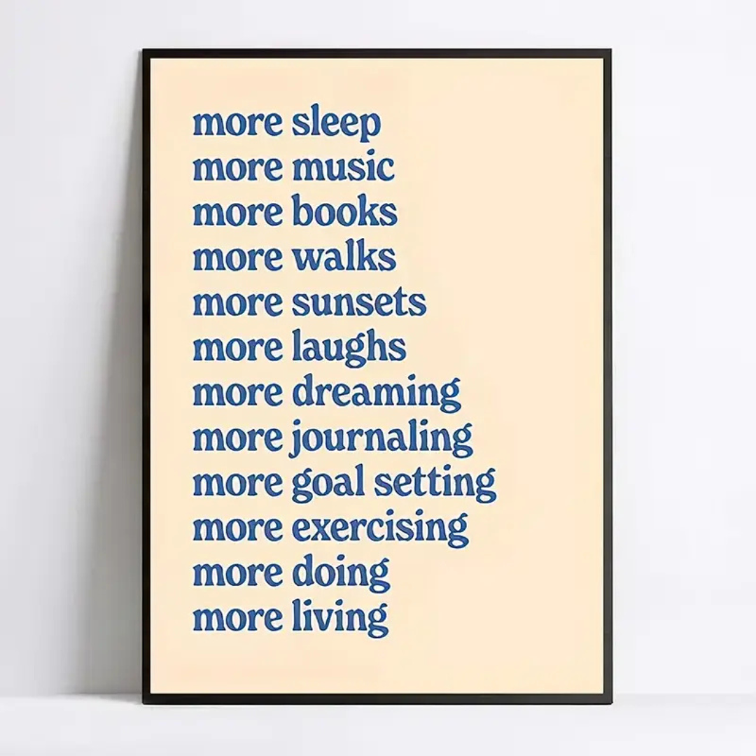 More Good Things Canvas Poster