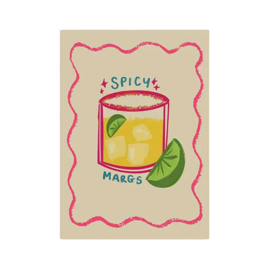 Spicy Margs #2 Canvas Poster