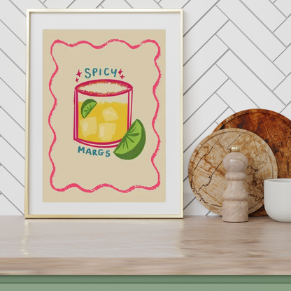 Spicy Margs #2 Canvas Poster