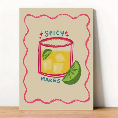 Spicy Margs #2 Canvas Poster