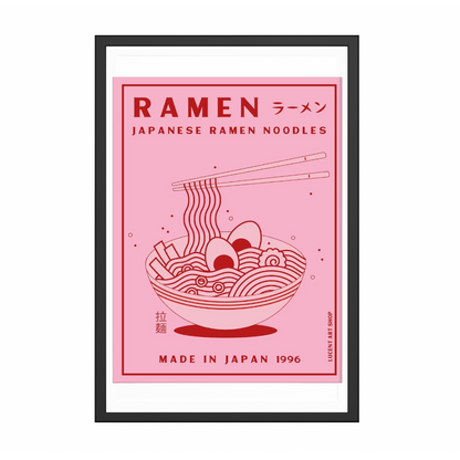 Ramen Canvas Poster