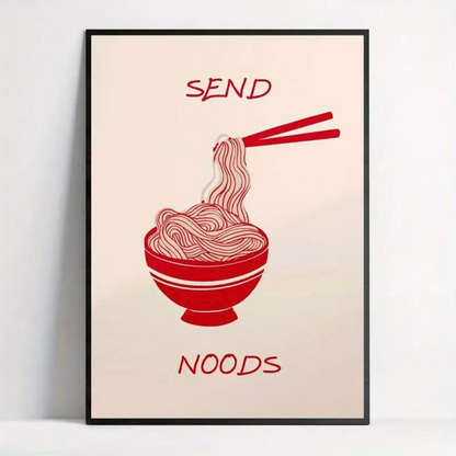 Send Noods Poster