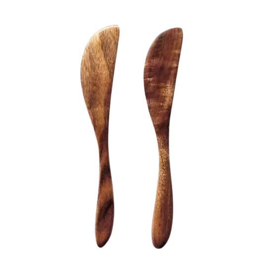 Wooden Butter Knife - Set of 2