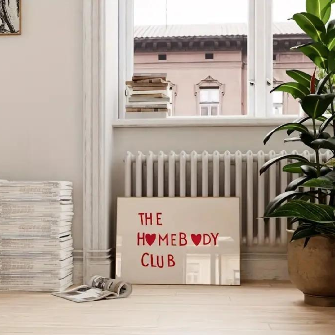 The Homebody Club Canvas Poster