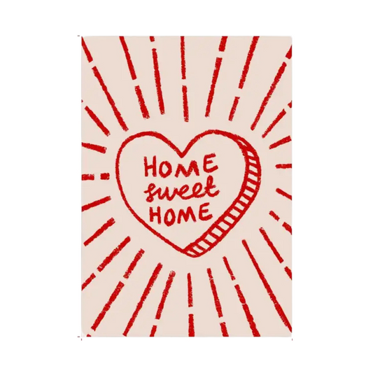 Home Sweet Home Canvas Poster