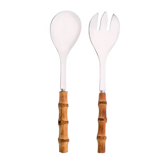 Bamboo Salad Servers