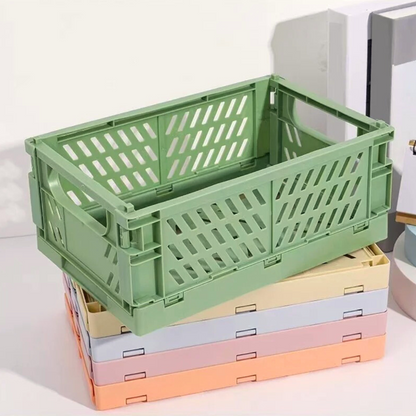 Small Plastic Crate in Green