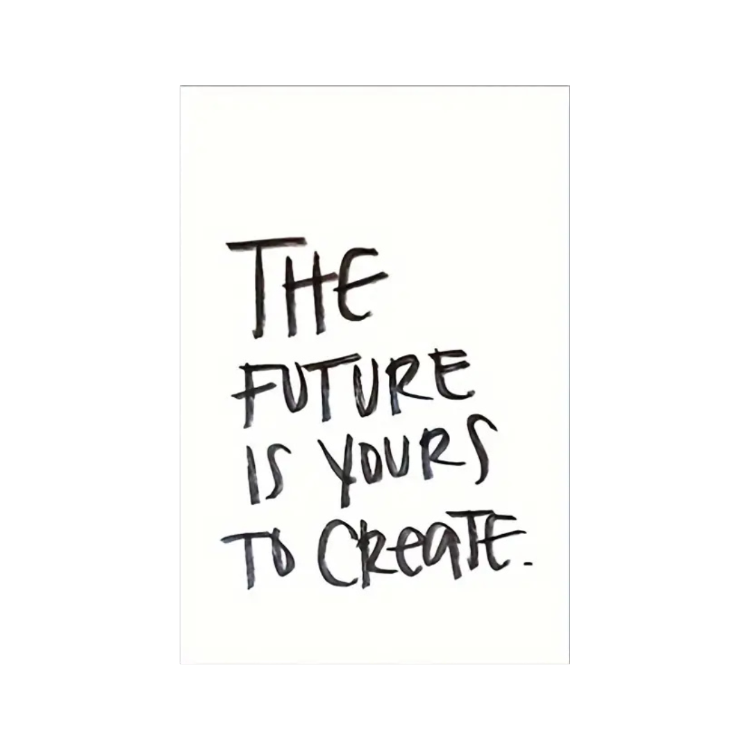 The Future Is Yours To Create Canvas Print