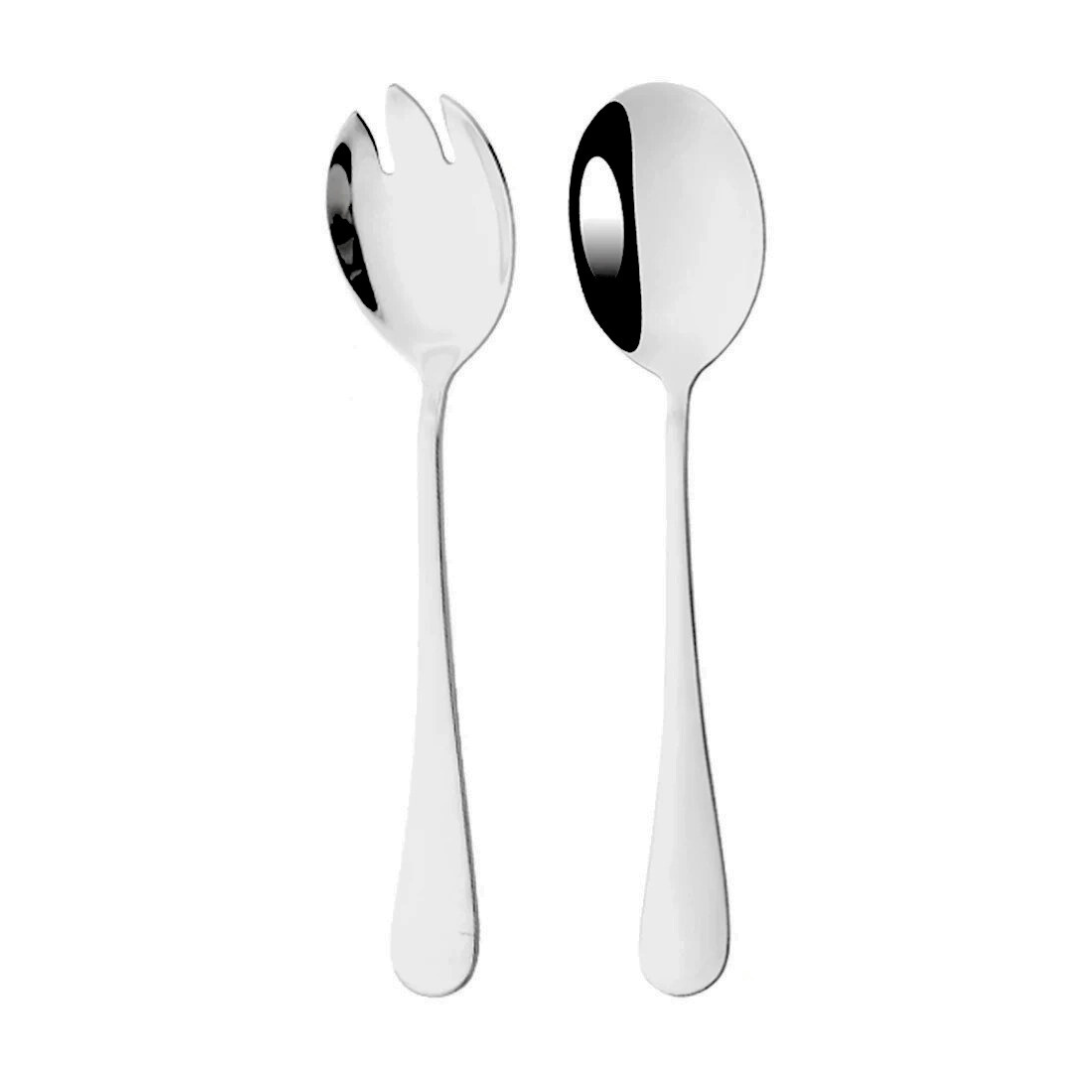 Classic Stainless Steel Salad Servers